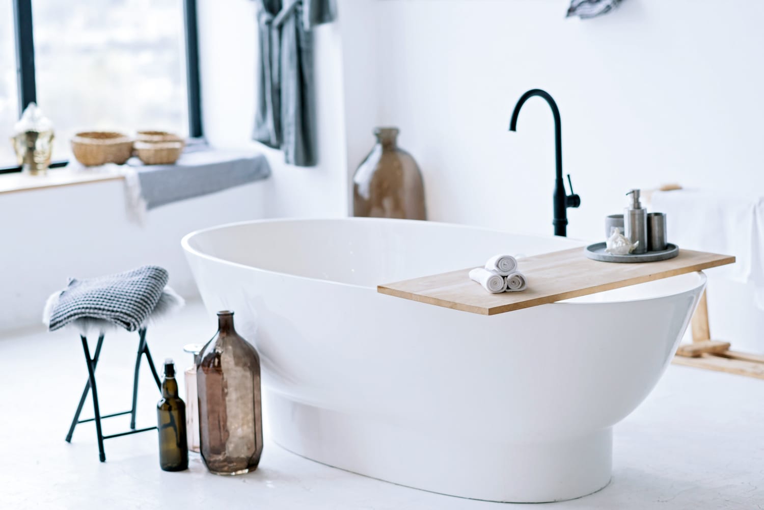 Cinq façons de transformer votre salle de bain en spa