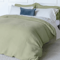 HOUSSE DE COUETTE OXYGENE SOPHIA SAUGE LIT