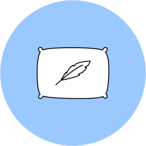 Feather and Down pillows Icon