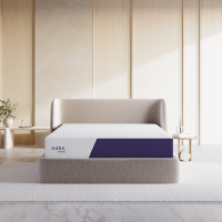 polysleep aura matelas lifestyle chambre beige devant