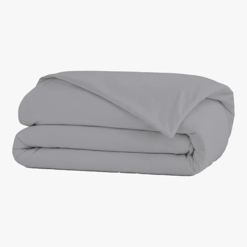 oxygene aura housse de couette gris ciment