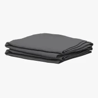 oxygene pillowcases iskora folded charcoal