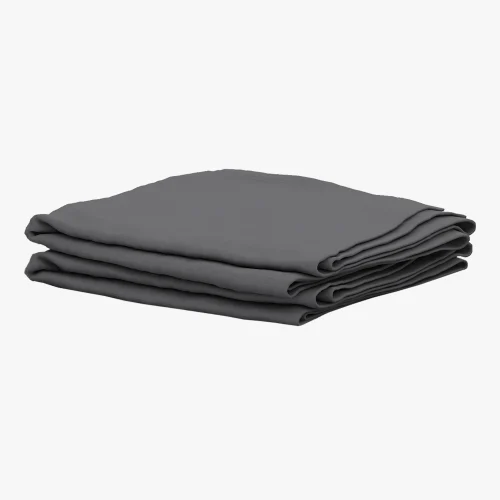 oxygene pillowcases iskora folded charcoal