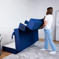 polysleep polycouch bleu ouverture humain lifestyle