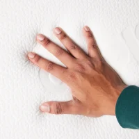 polysleep mattress luna lifestyle hand